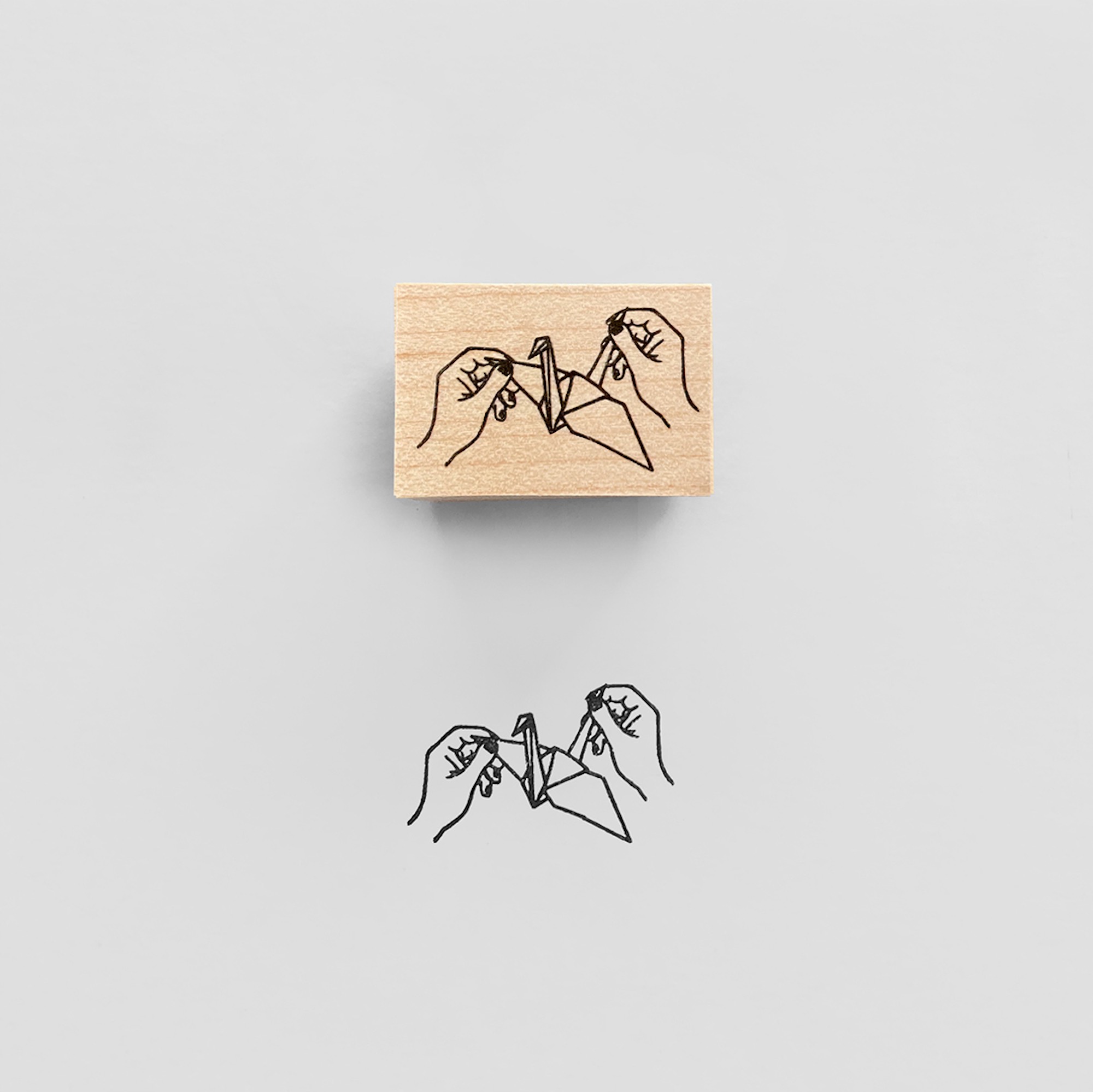 "Origami Kranich" - Knoopworks - Japanischer Stempel-KN-25-YAMADA-Stempel von KNOOPWORKS "Origami Kranich" - Knoopworks - Japanischer Stempel von YAMADA aus der Kategorie Stempel von KNOOPWORKS mit der Artikelnummer KN-25
