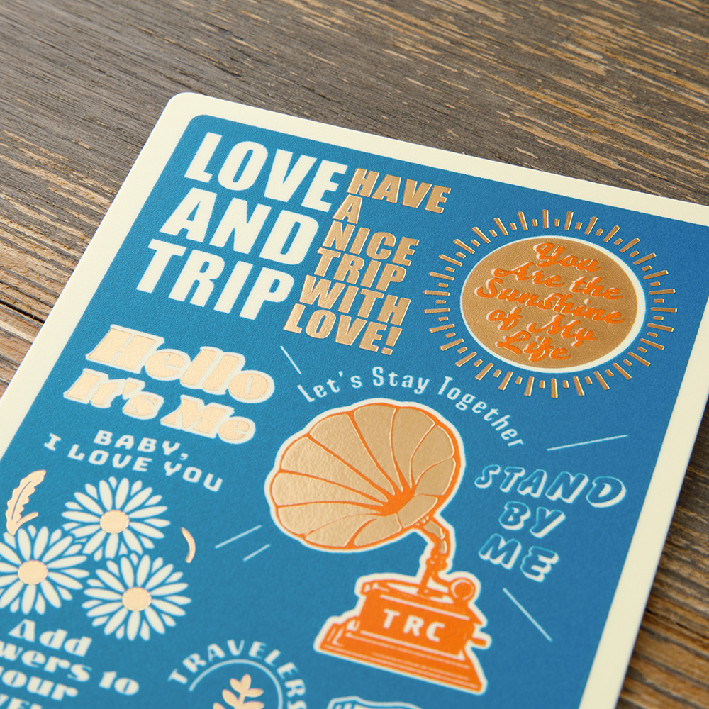 2025 Plastic Sheet "Love and Trip" - Passport