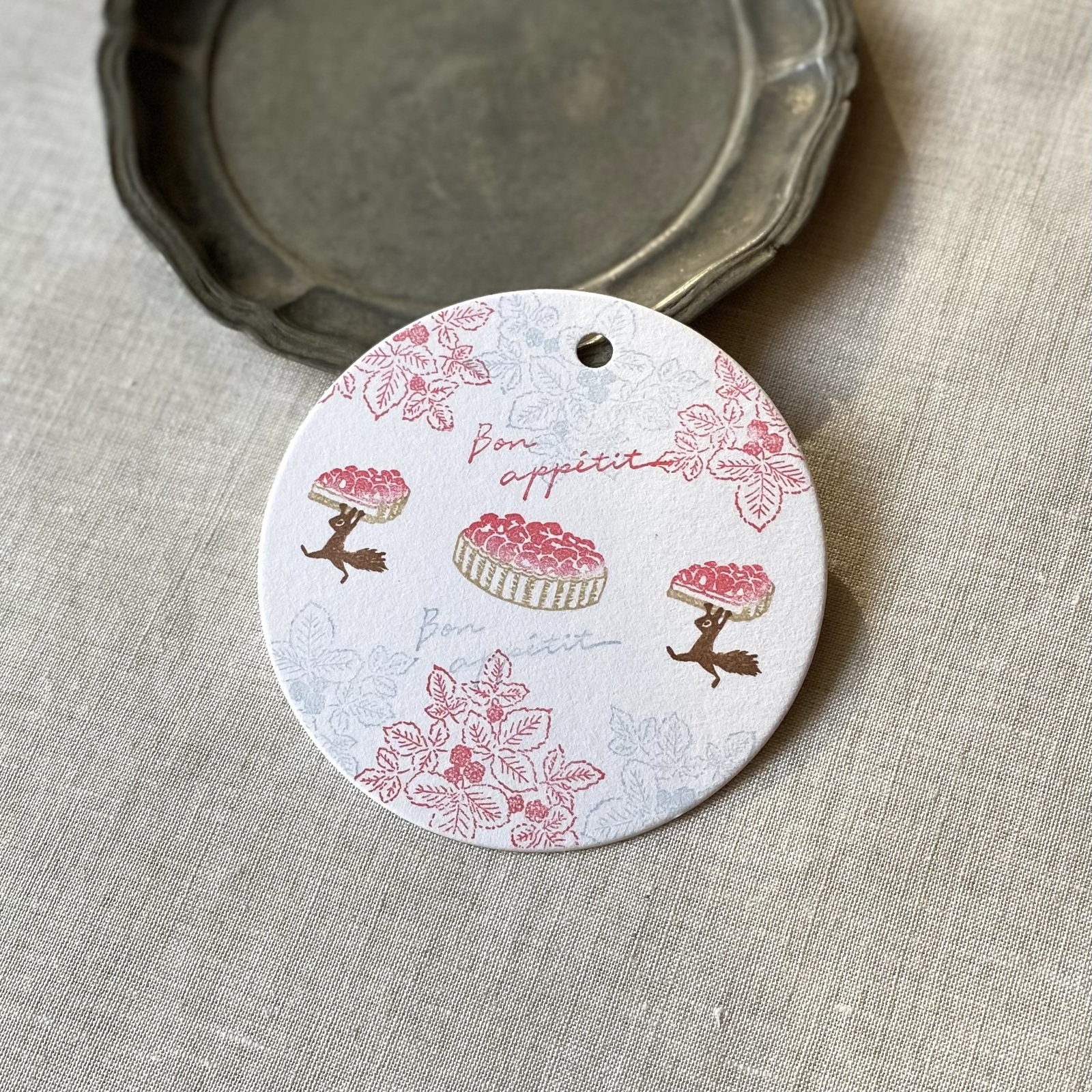 Zweige und Blätter - Japanischer Stempel