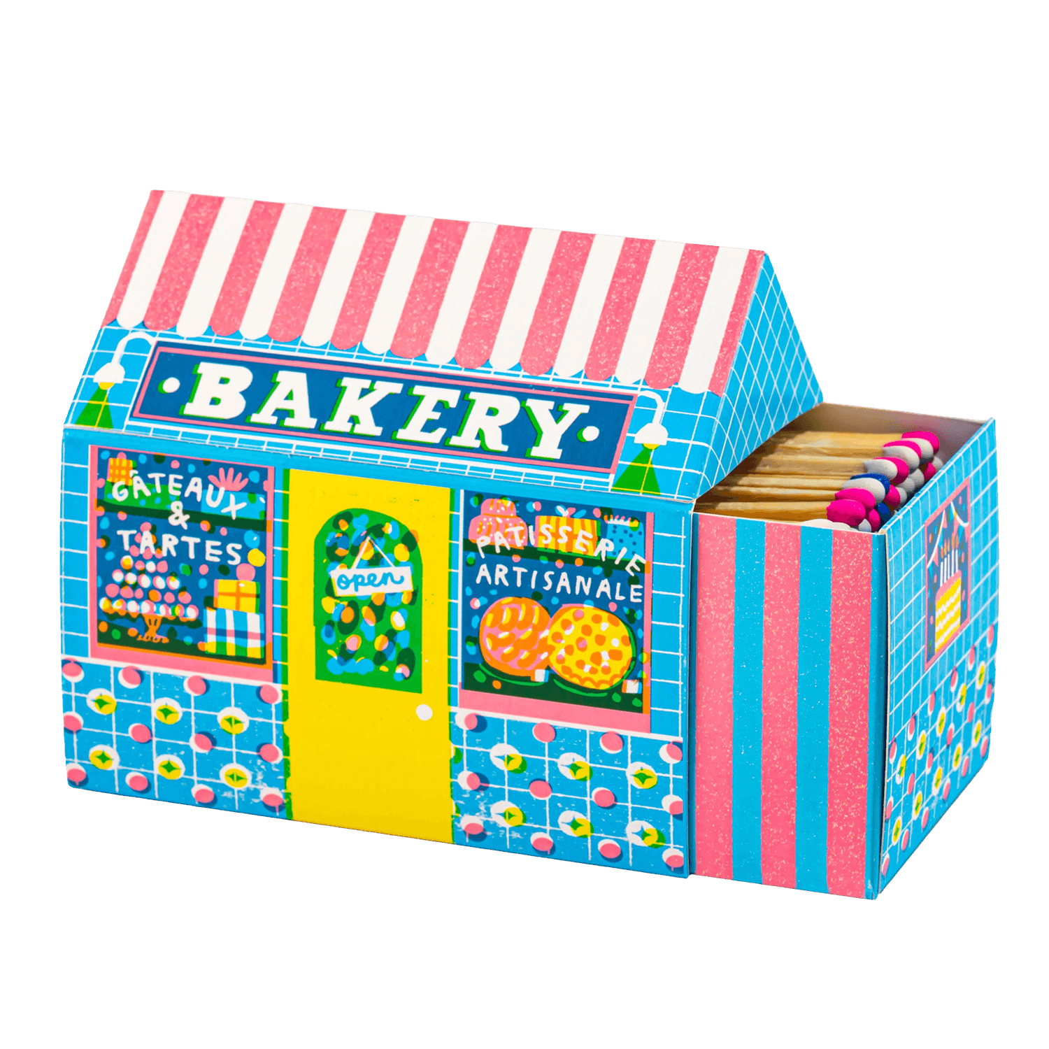 Streichhölzer "Bakery House"