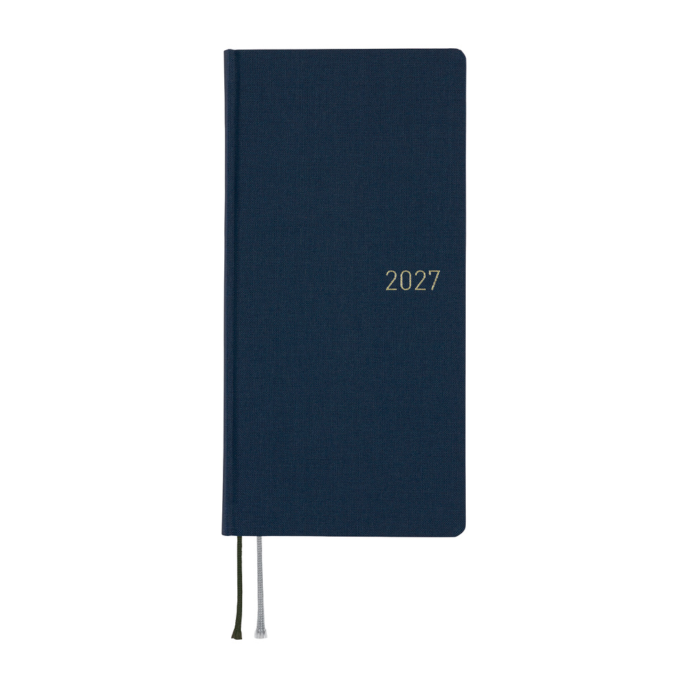 Weeks 2027 englisch – Colors: Midnight Blue | Hobonichi