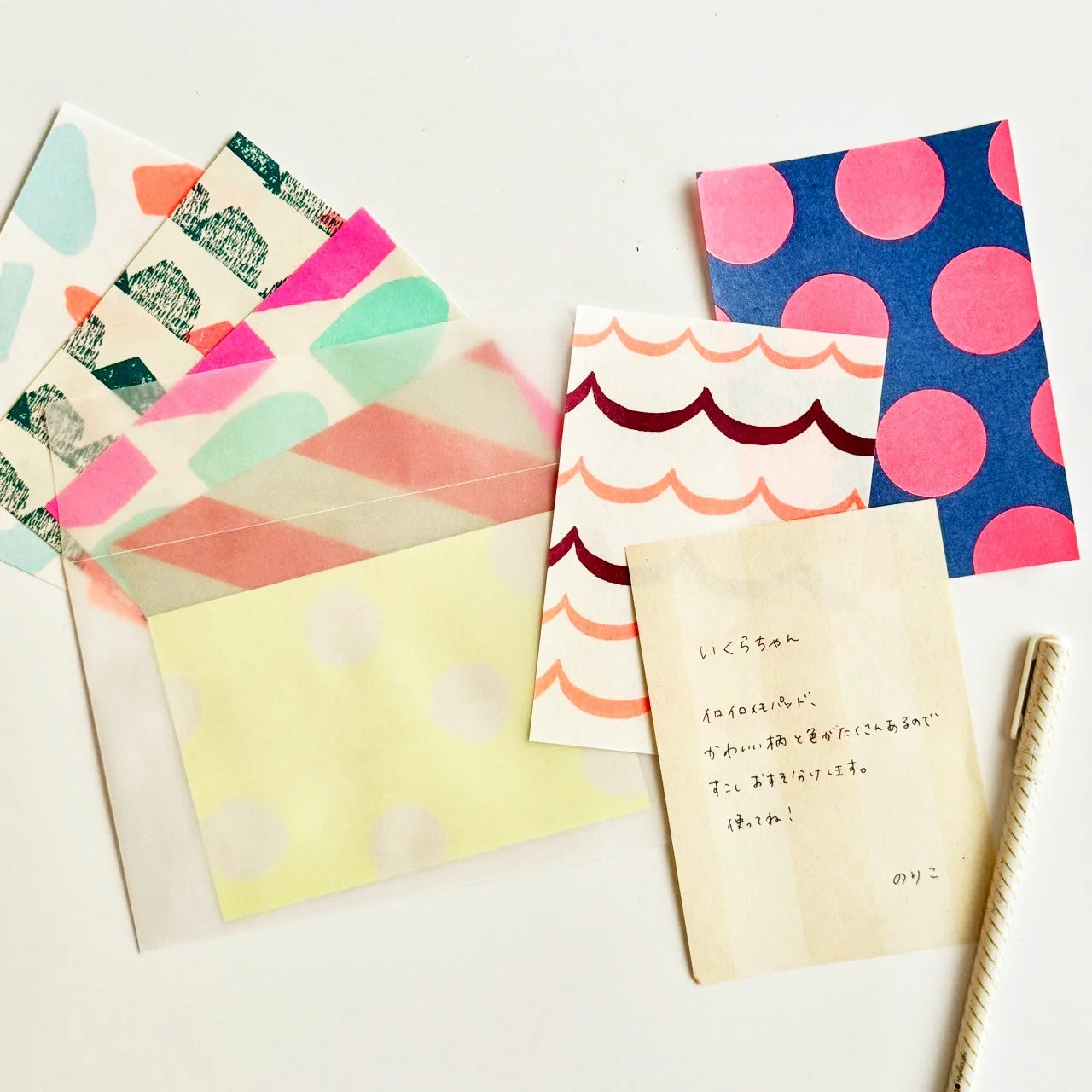 Iroiro Memo Pad Neon - M - Mizushima