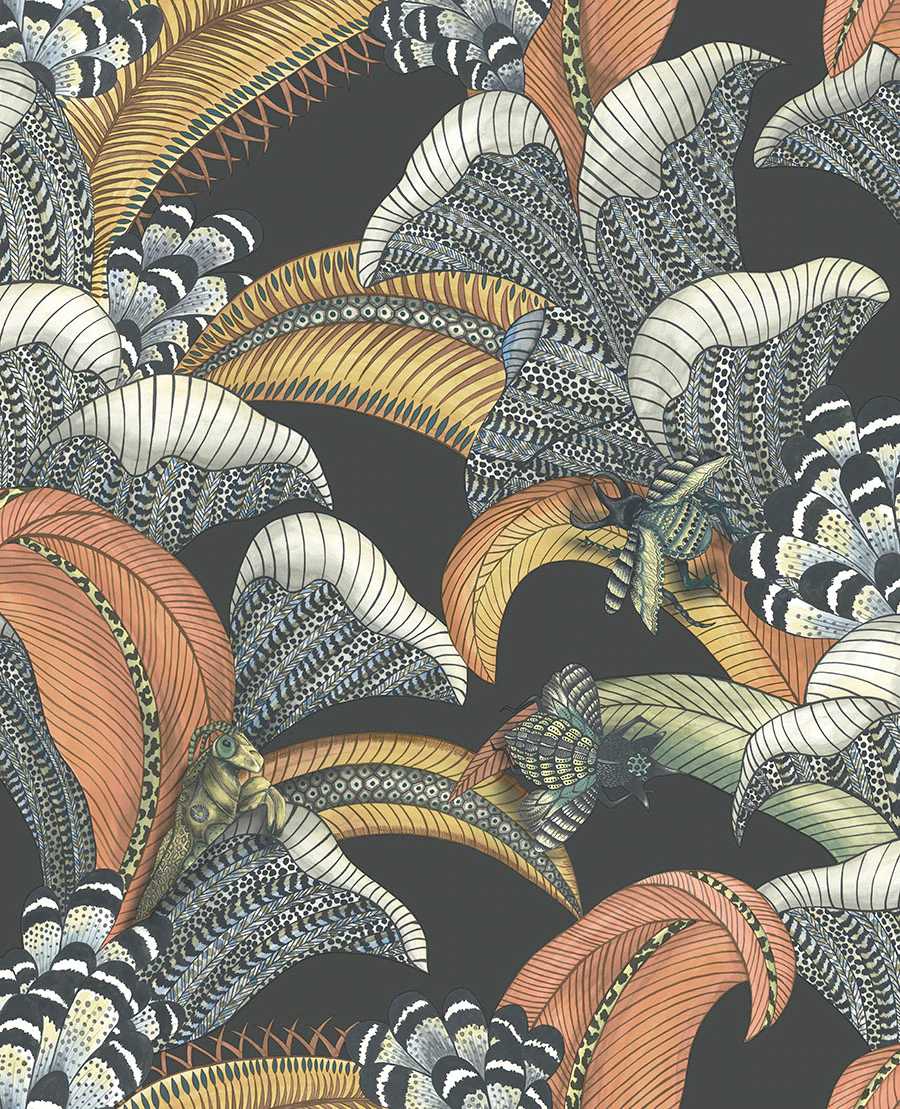 Hoopoe Leaves Tapete - 119/1005 - Cole&Son - Ardmore - Jabula von Cole&Son aus der Kategorie Ardmore Jabula mit der Artikelnummer 119-1005