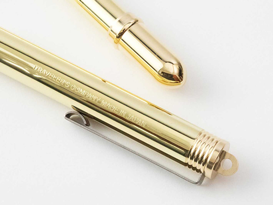 Fountain Pen - Füller aus Messing - Serie BRASS von der TRAVELER'S COMPANY JAPAN