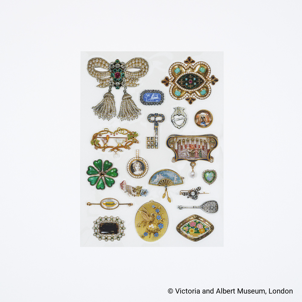 Schmuck-Sticker – V&A Series | Hobonichi