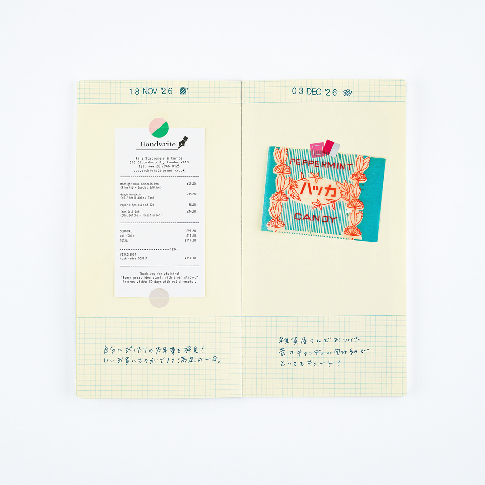 Collage-Sticker – Collect & Collage: Deco | Hobonichi