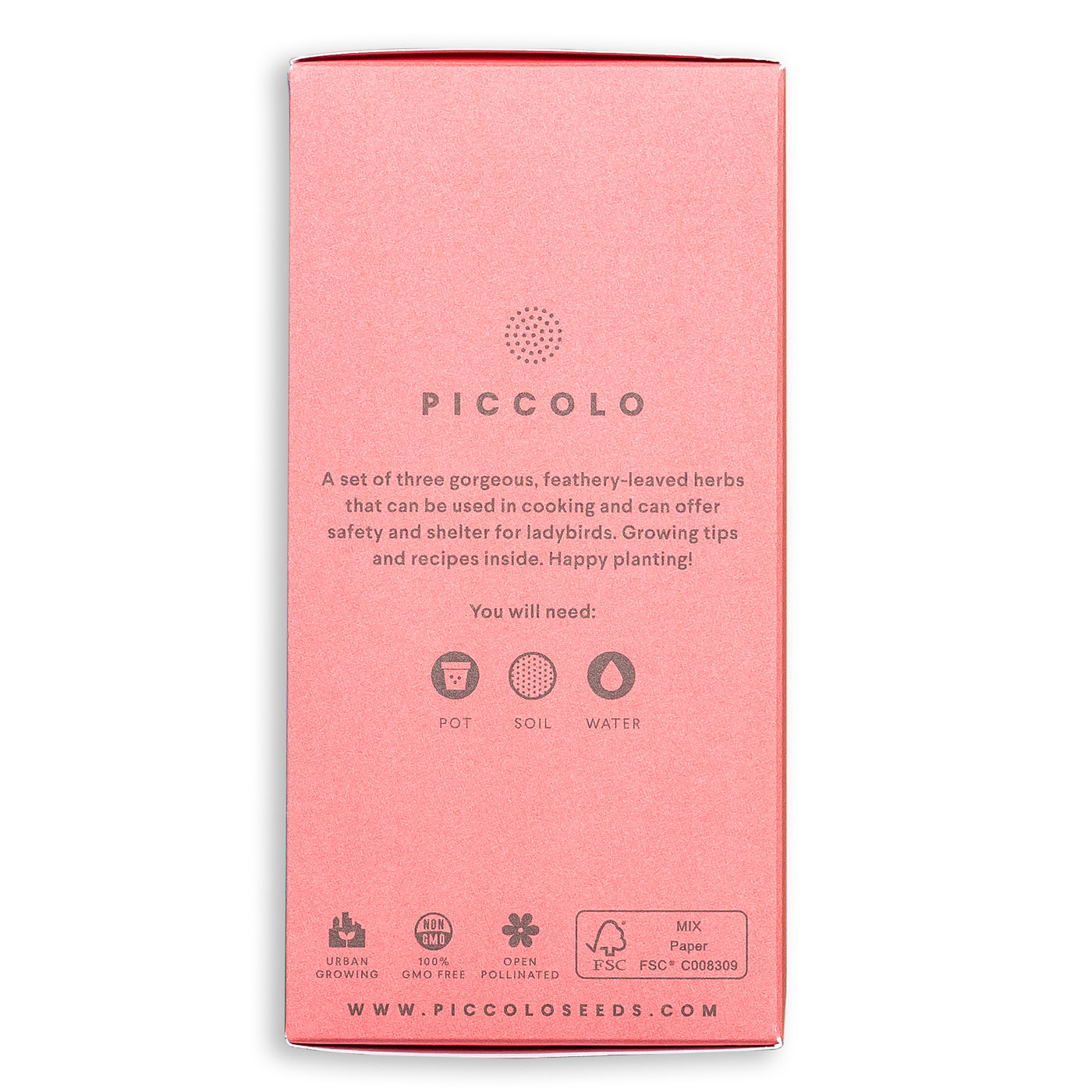 Marienkäfer - Saatgut Set Piccolo Seeds von Piccolo Seeds aus der Kategorie Saatgut Urban Gardening mit der Artikelnummer PS2018