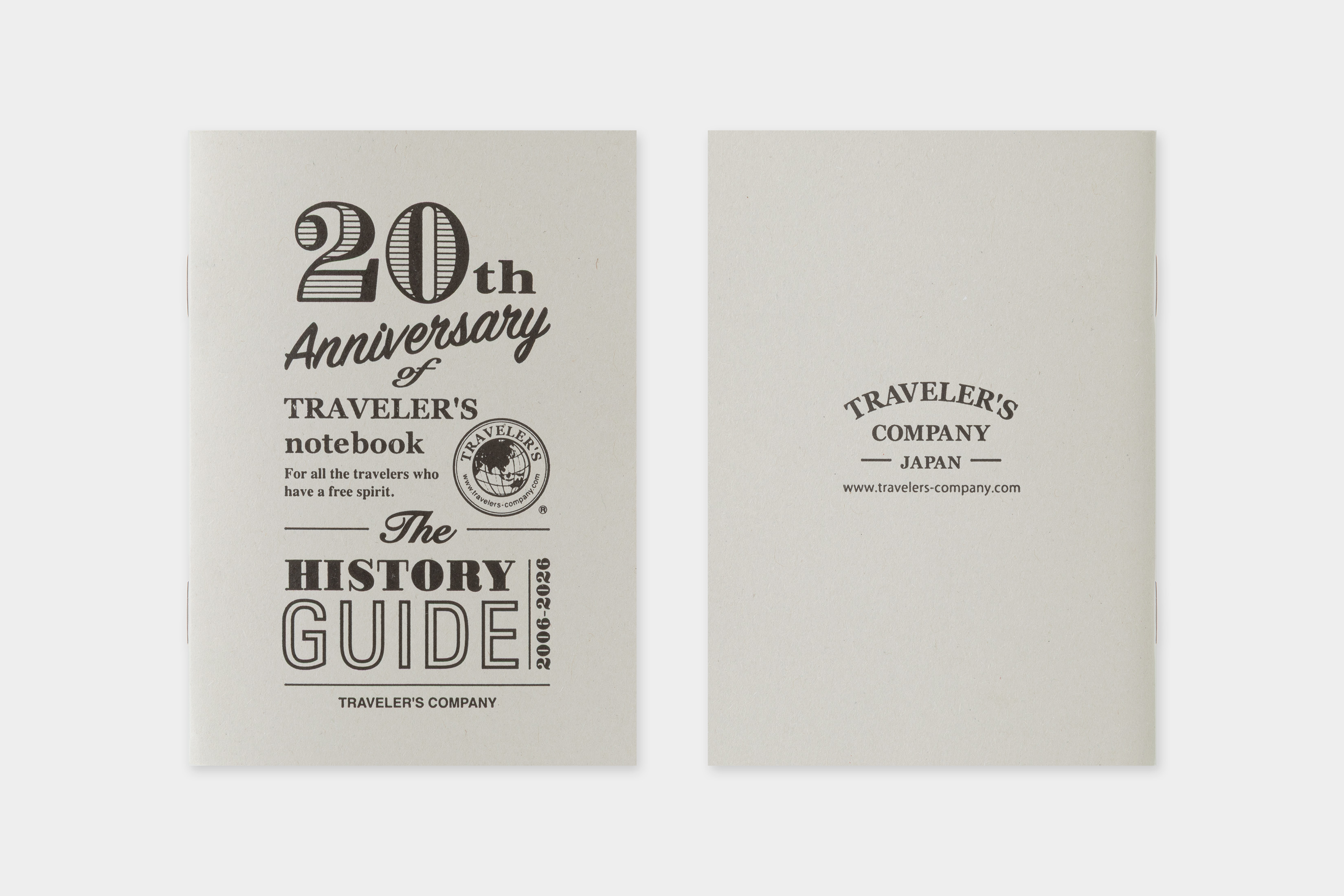 TRAVELER'S notebook 20th Anniversary Customization Set