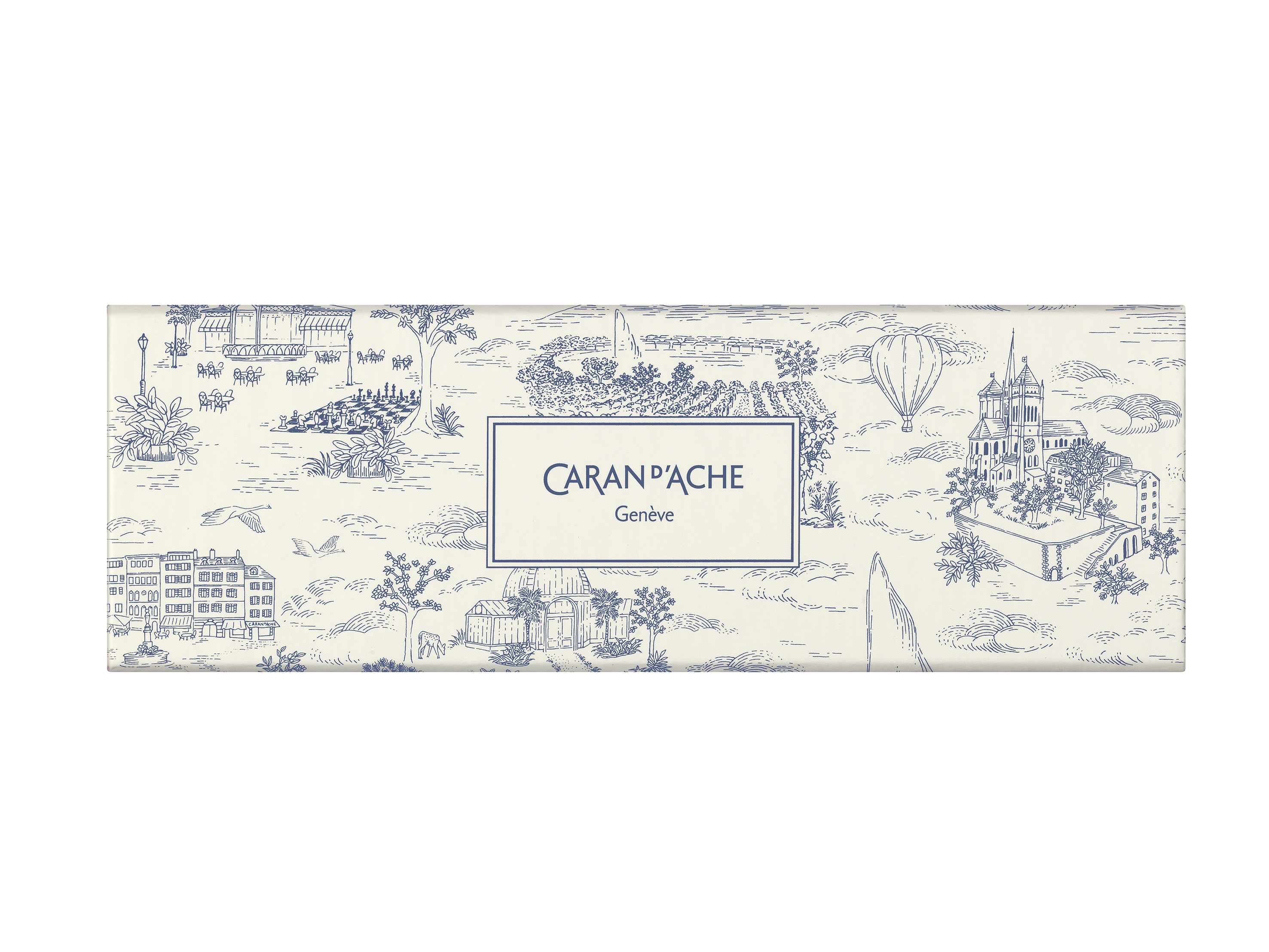 Kugelschreiber 849™ Toile de Jouy Weiß - Sonderedition