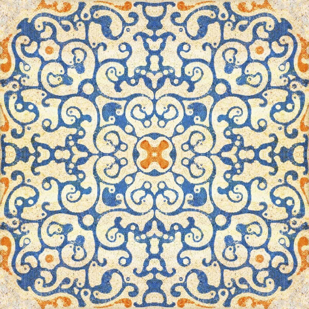 Tapete SPANISH TILE von MINDTHEGAP aus der Kategorie MIND THE GAP mit der Artikelnummer WP20054