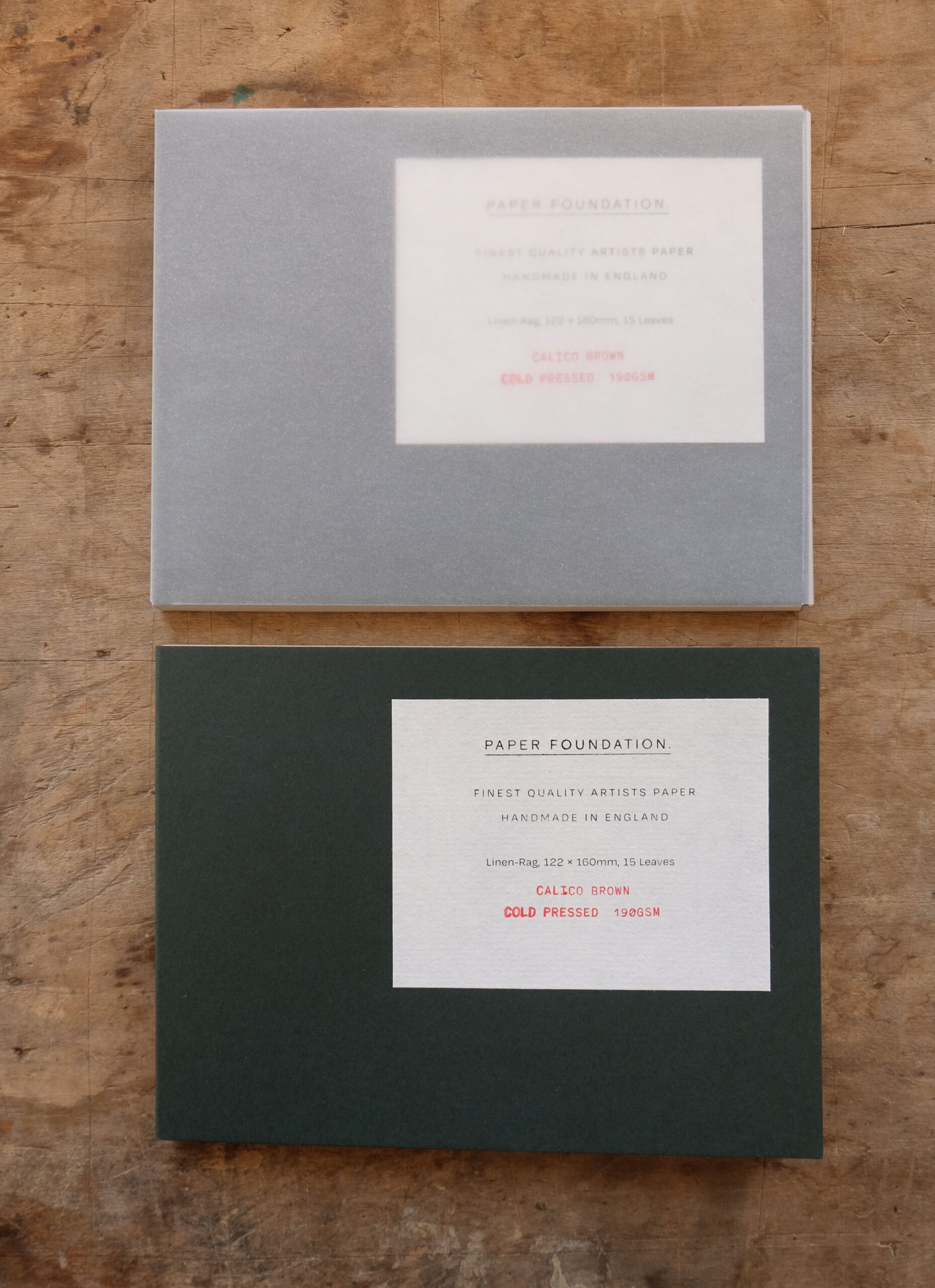 Art Pad S - Zeichenblock - BURNESIDE GREEN X CALICO BROWN - Paper Foundation
