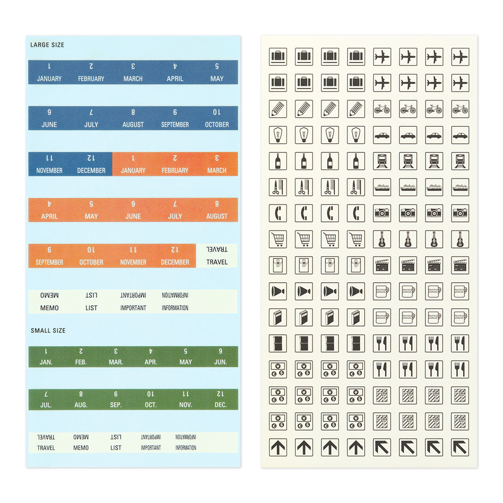 2026 Sticker Set „The Traveler's Spirit“
