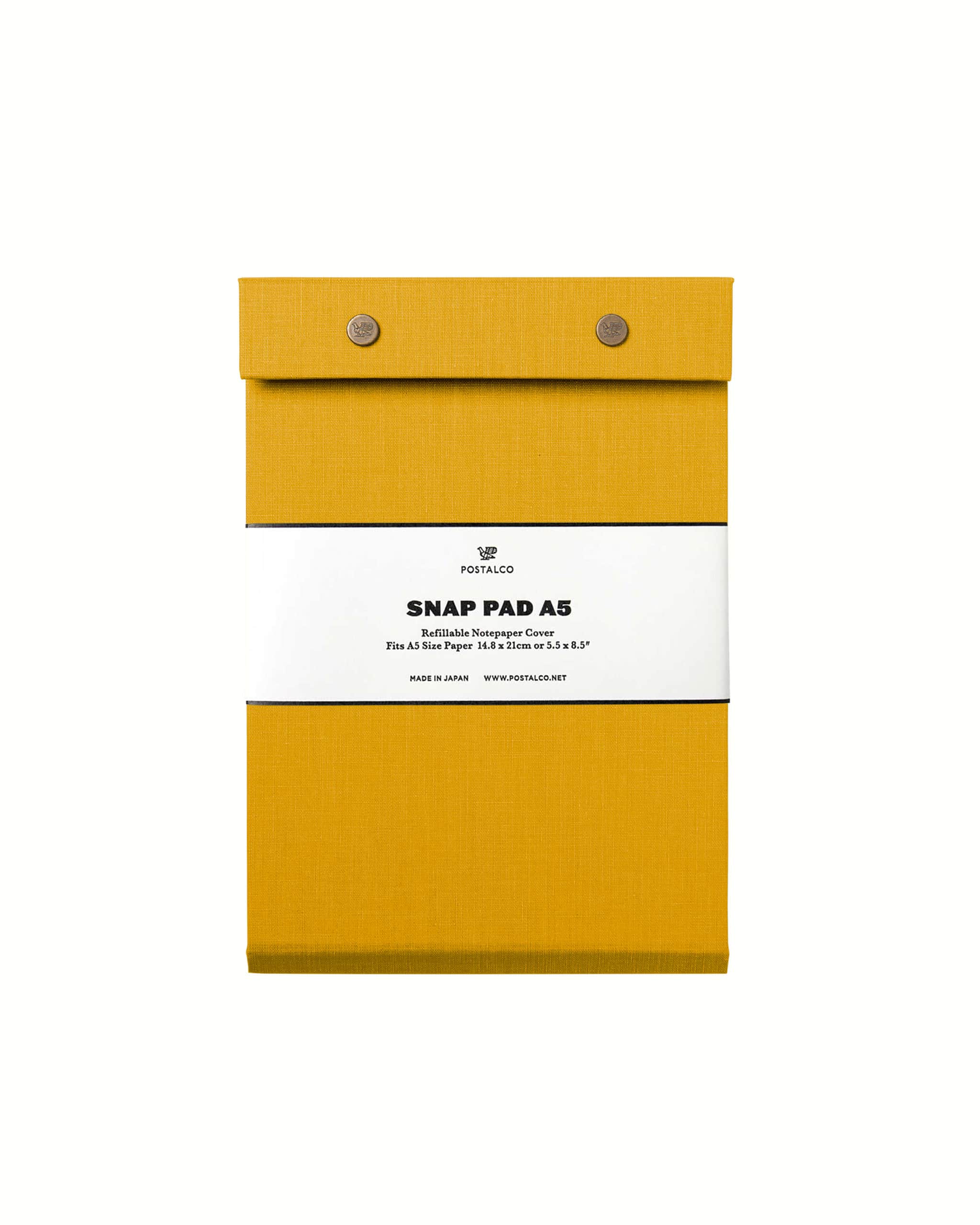 Snap Pad in A5 - Schulbusgelb - Klemmbrett Postalco