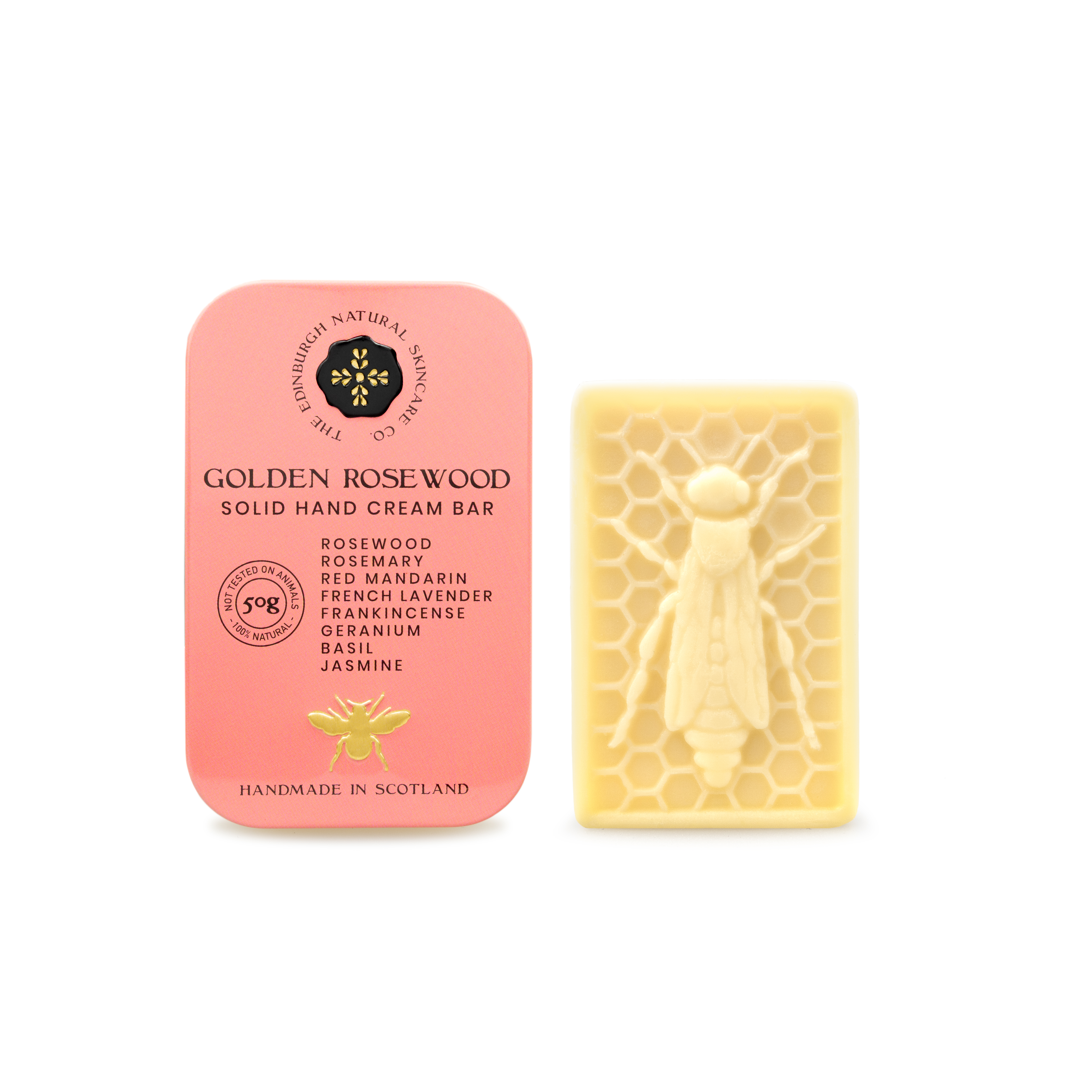 Golden Rosewood - Feste Handcreme - The Edinburgh Natural Skincare Company