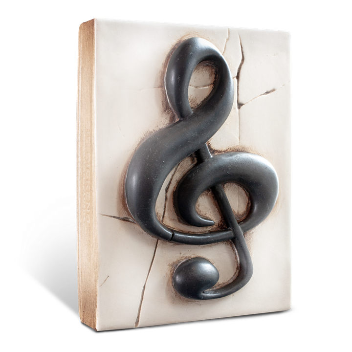 T06 - Treble Clef *retired* - Memory Block Sid Dickens von Sid Dickens aus der Kategorie Memory Blocks mit der Artikelnummer T06