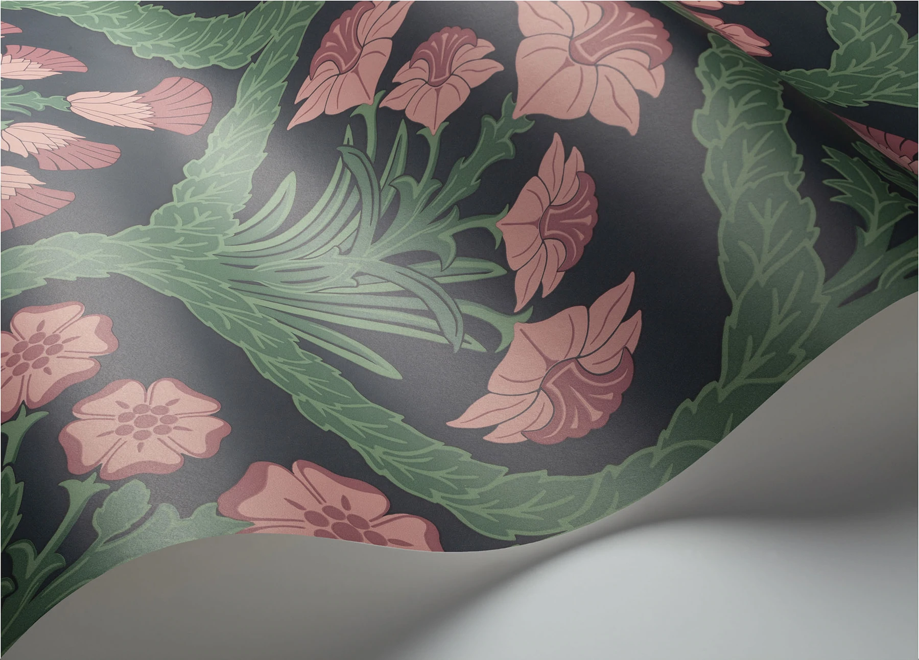 Floral Kingdom Tapete - 116/3010 - Cole&Son - The Pearwood Collection von Cole&Son aus der Kategorie The Pearwood Collection mit der Artikelnummer 116-3010