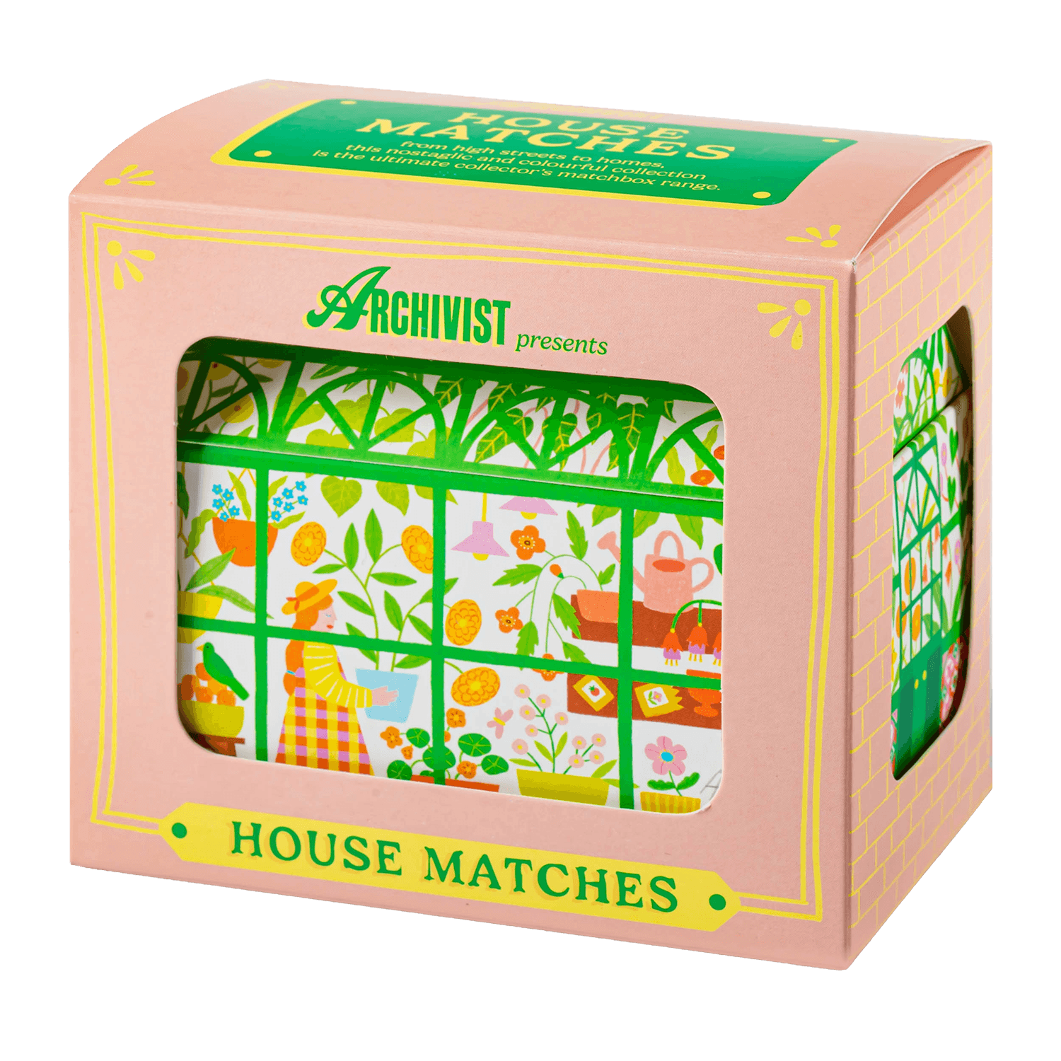 Streichhölzer "Greenhouse House"