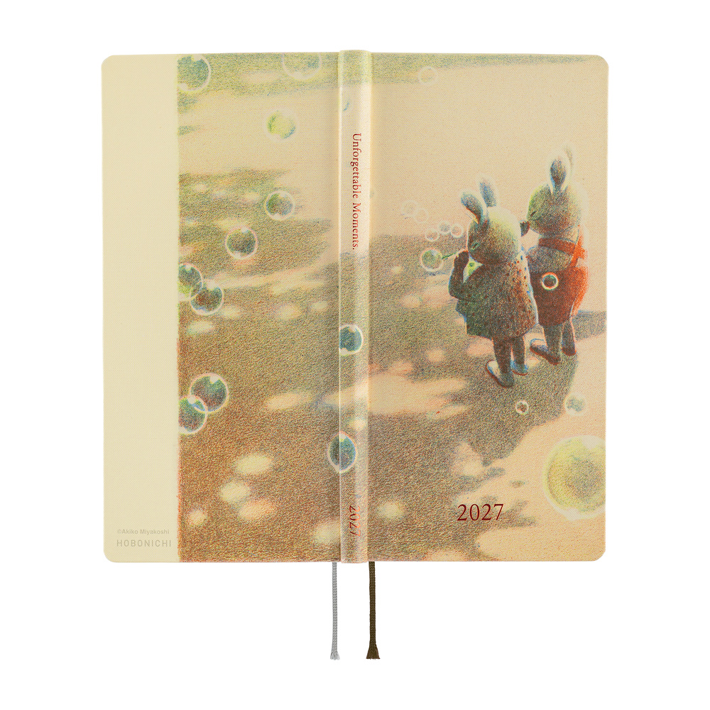 Weeks 2027 englisch – Akiko Miyakoshi: Once, in Spring | Hobonichi