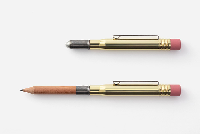 Brass Pencil - Bleistift aus Messing - Serie BRASS von der TRAVELER'S COMPANY JAPAN-38075006-TRAVELER'S COMPANY JAPAN-Messing - Brass Brass Pencil - Bleistift aus Messing - Serie BRASS von der TRAVELER'S COMPANY JAPAN von TRAVELER'S COMPANY JAPAN aus der Kategorie Messing - Brass mit der Artikelnummer 38075006