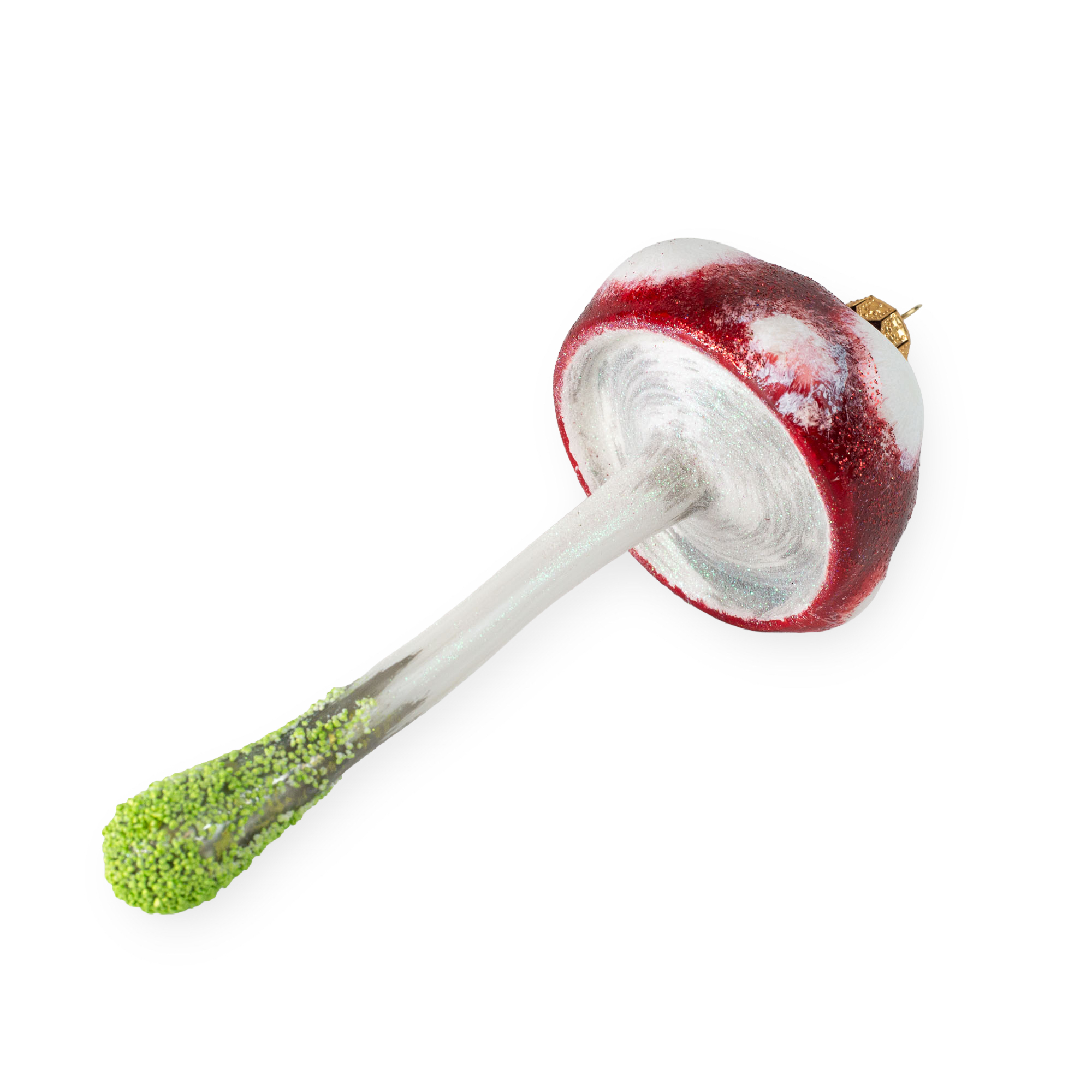 Fliegenpilz - Christbaumschmuck - Freigeformte Glaskunst aus Polen