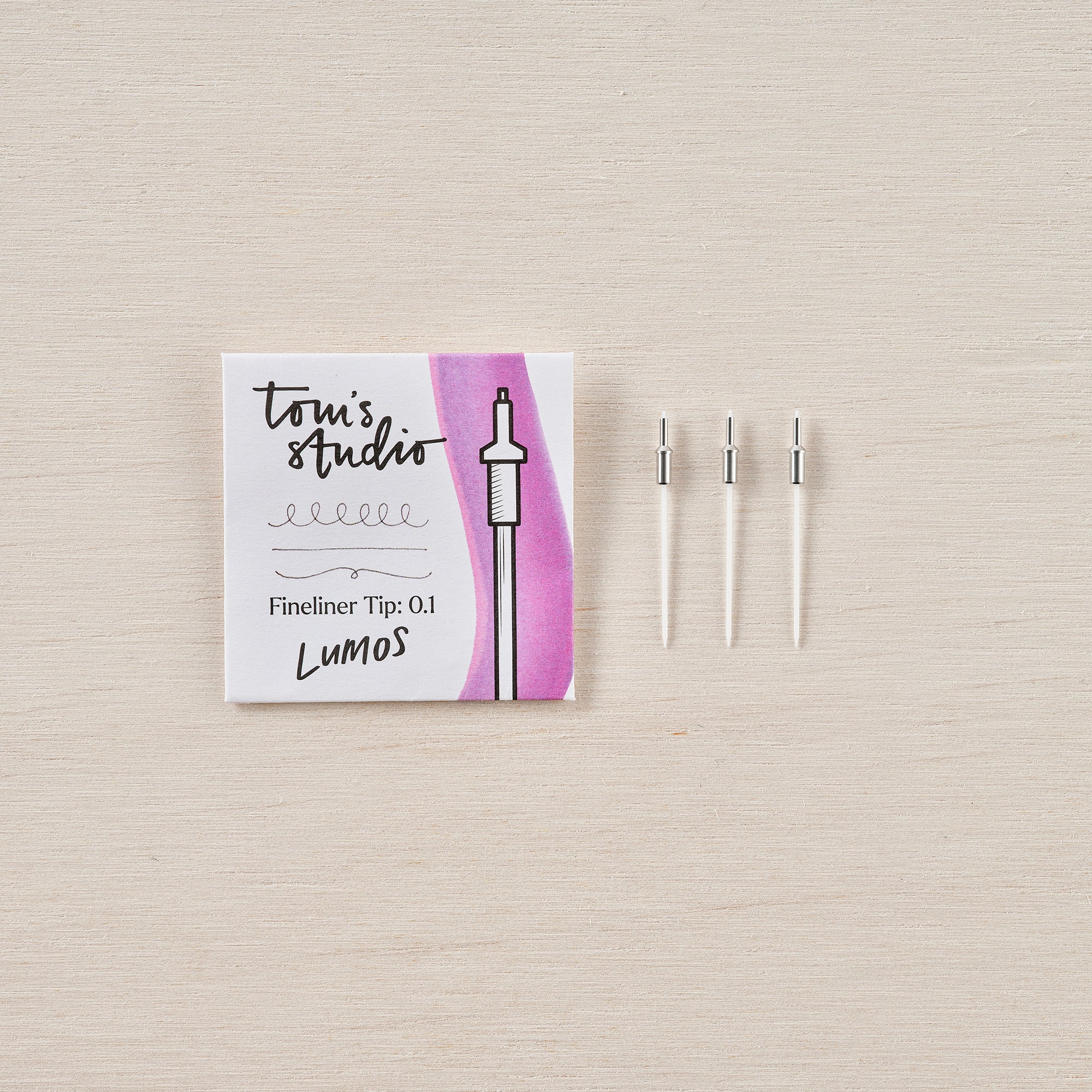 Lumos - 0,1 Fineliner Spitze - 3er Set - Tips von Tom's Studio