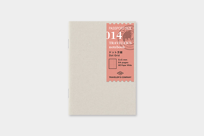 014 - Dot Grid Notizbuch - TRAVELER'S Notebook Passport-14405006-TRAVELER'S COMPANY JAPAN-Einlagen und Zubehör für Größe "Passport" 014 - Dot Grid Notizbuch - TRAVELER'S Notebook Passport von TRAVELER'S COMPANY JAPAN aus der Kategorie Einlagen und Zubehör für Größe "Passport" mit der Artikelnummer 14405006