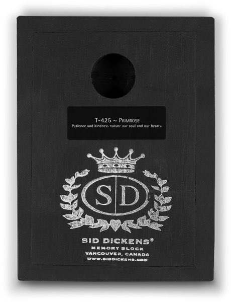 T425 - Primrose - Memory Block Sid Dickens von Sid Dickens aus der Kategorie Memory Blocks mit der Artikelnummer T425