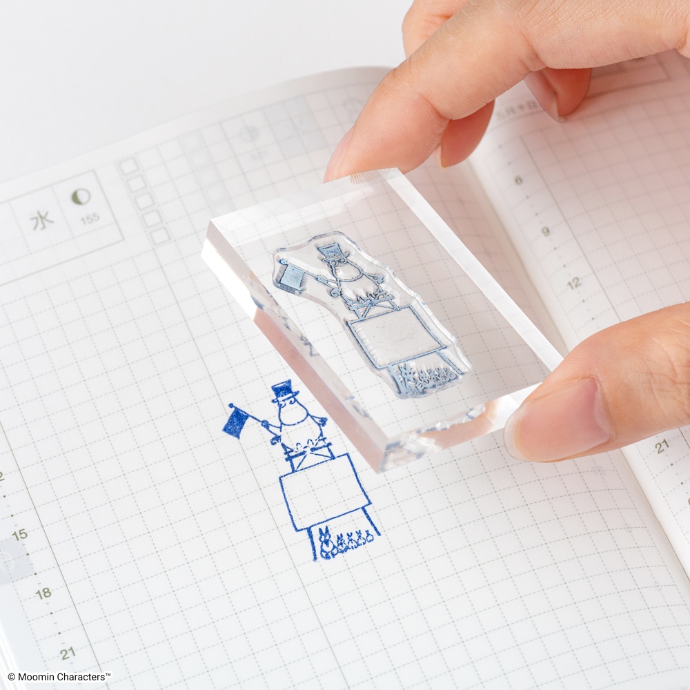 Klarsicht-Stempel – Moomin: Frame | Hobonichi