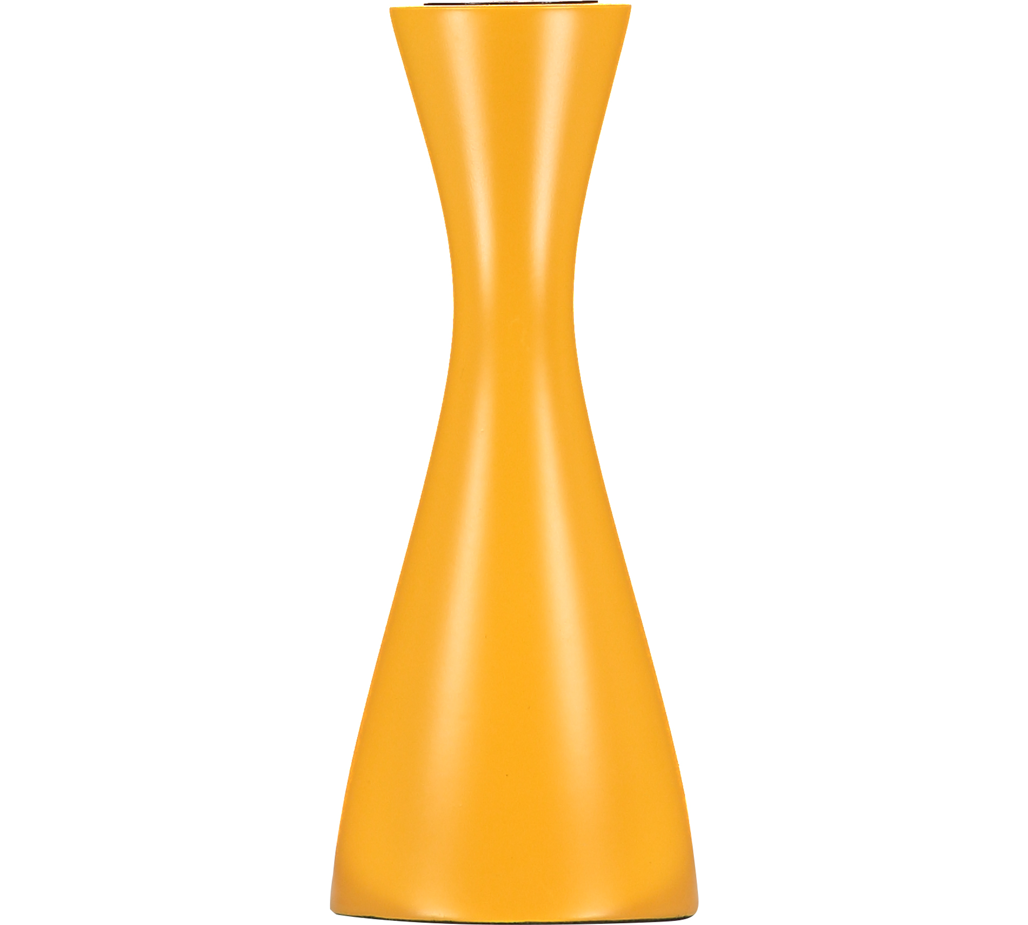 Kerzenständer aus Holz "Saffron Yellow" - Medium - British Colour Standard von British Colour Standard aus der Kategorie Kerzen & Kerzenständer mit der Artikelnummer BCS170