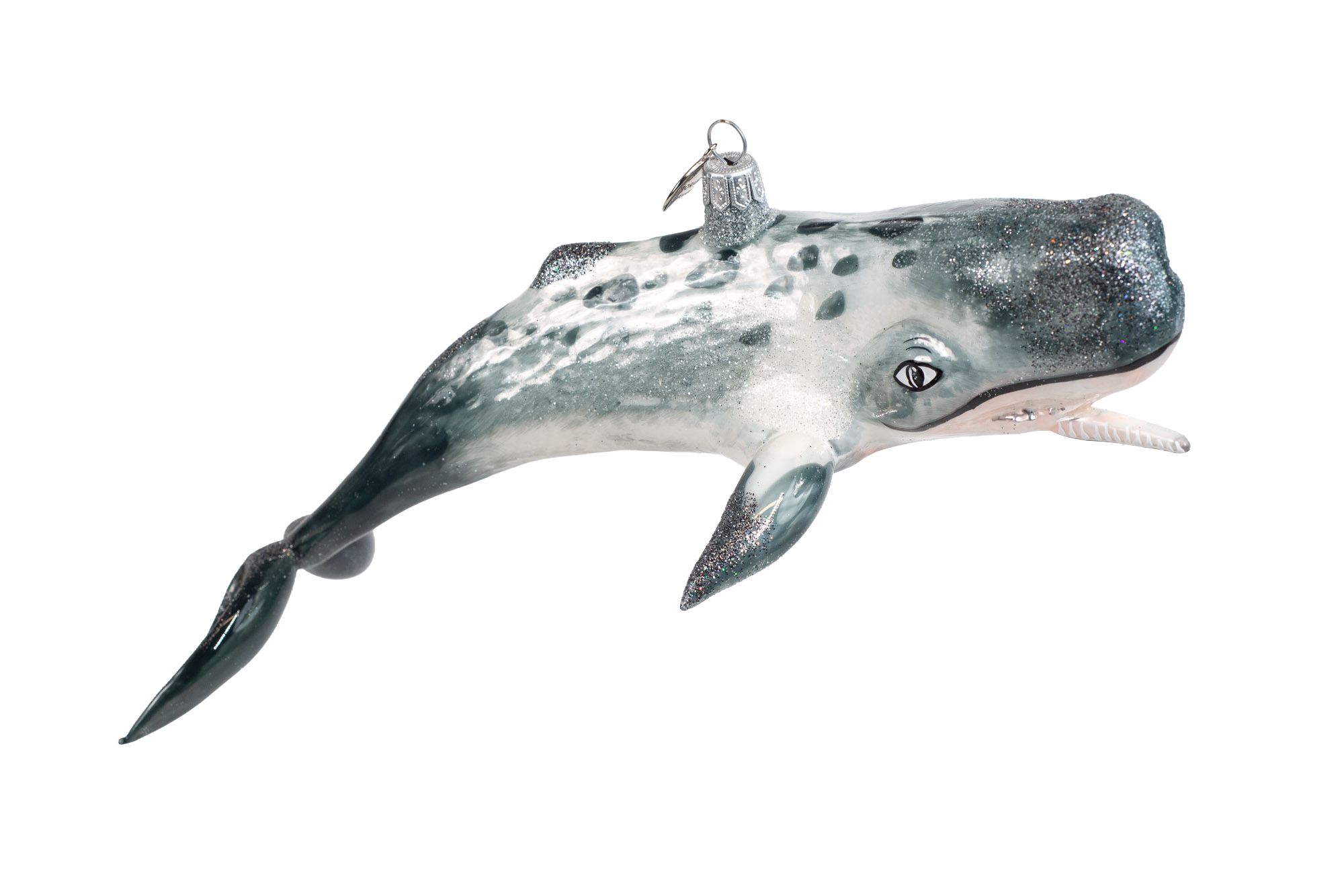 Pottwal #2 - Christbaumschmuck - Glaskunst aus Polen