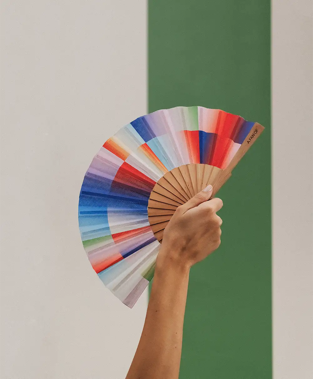 Rainbow Spin - Mini - Fächer von A FAN OF - Barcelona
