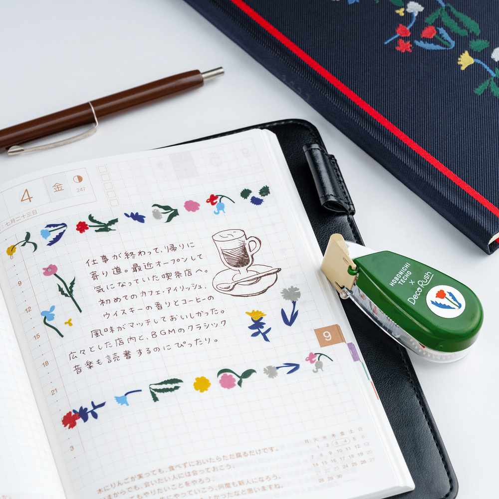 Deco Rush – Yoshie Watanabe: Petit Bloom | Hobonichi
