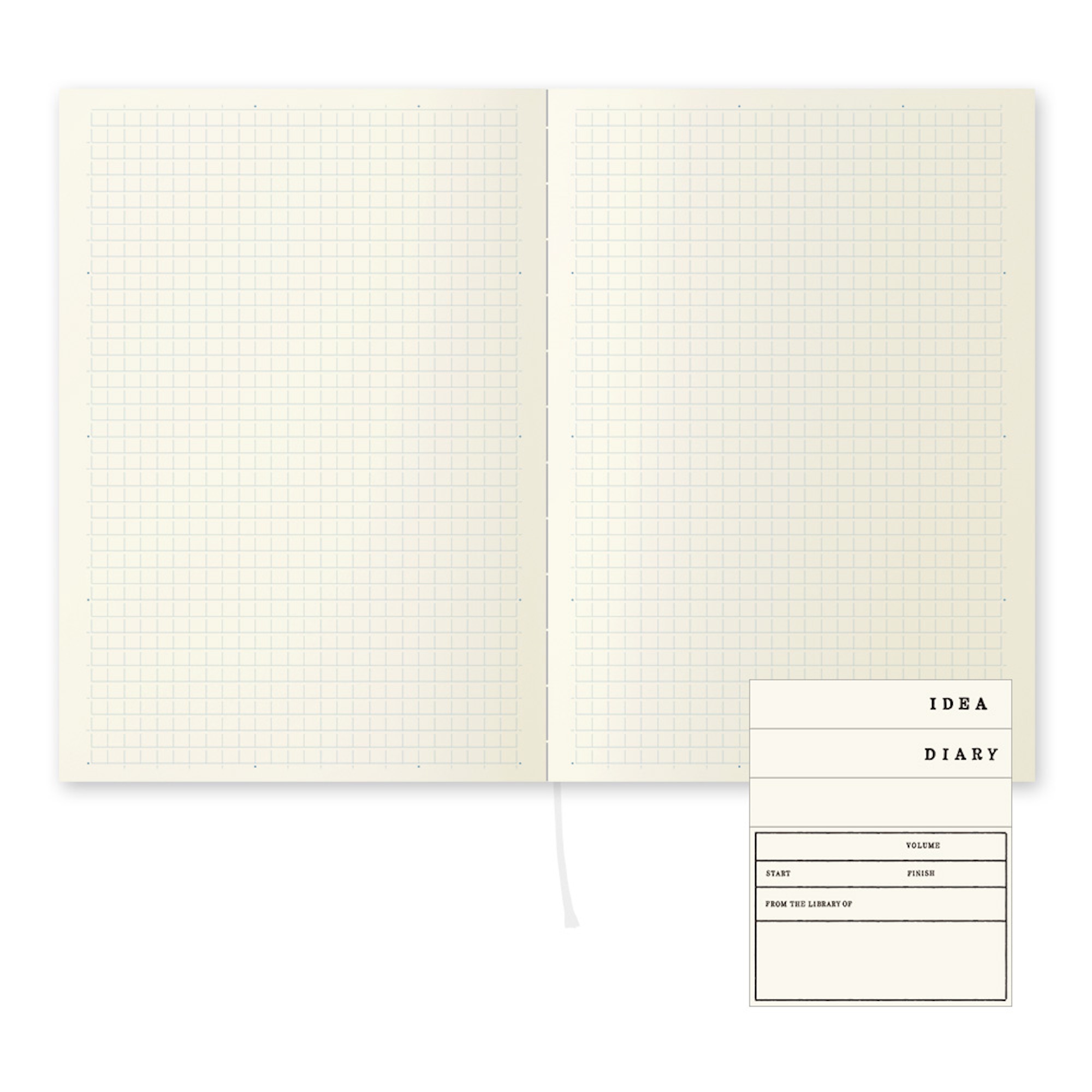 MD Notebook - A5 - kariert / grid - Midori Notizbuch-15295006-Midori Japan-MD Notebooks MD Notebook - A5 - kariert / grid - Midori Notizbuch von Midori Japan aus der Kategorie MD Notebooks mit der Artikelnummer 15295006