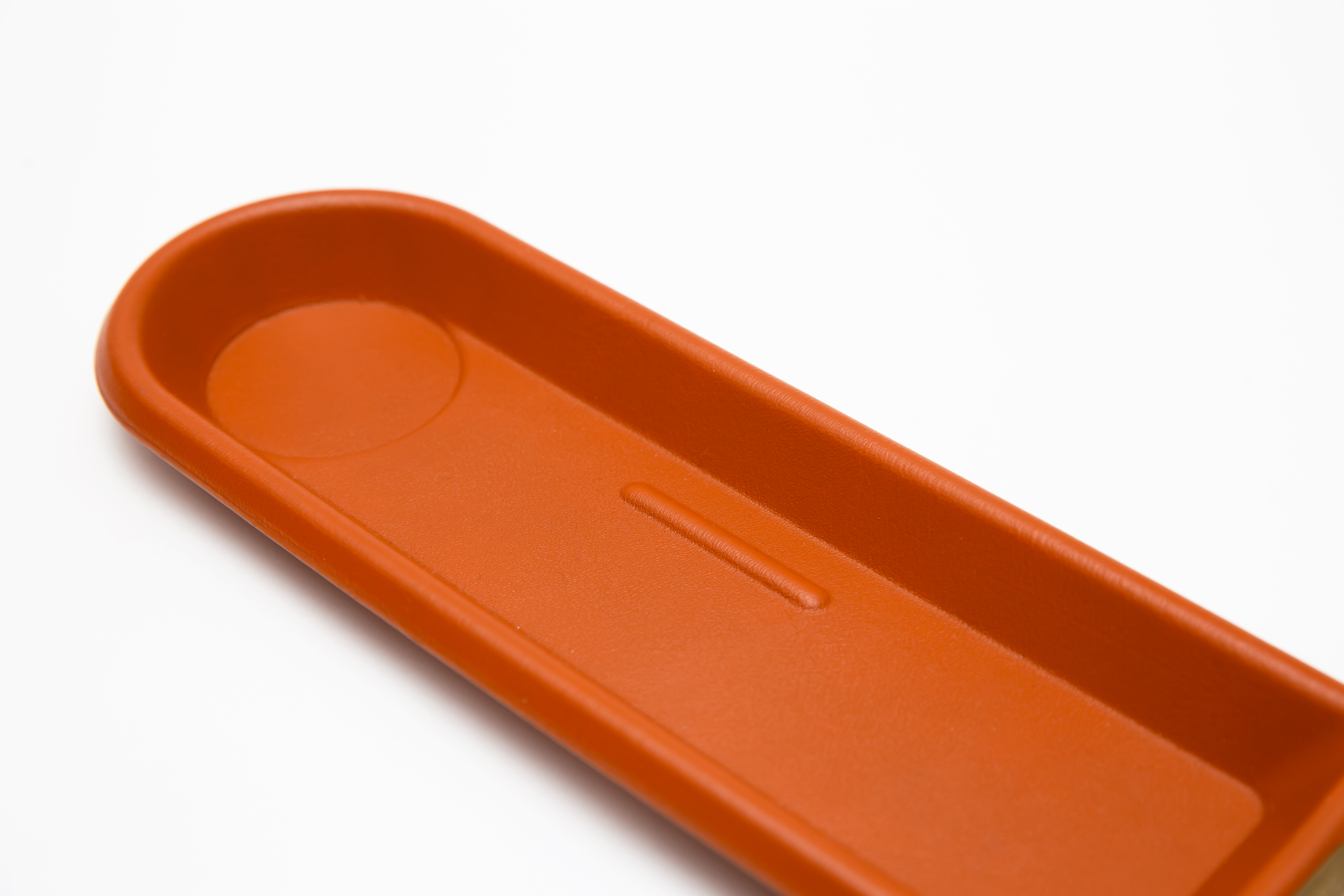 Classic Reflect - Eco Leather Tray - Brick Red - S - YSTUDIO