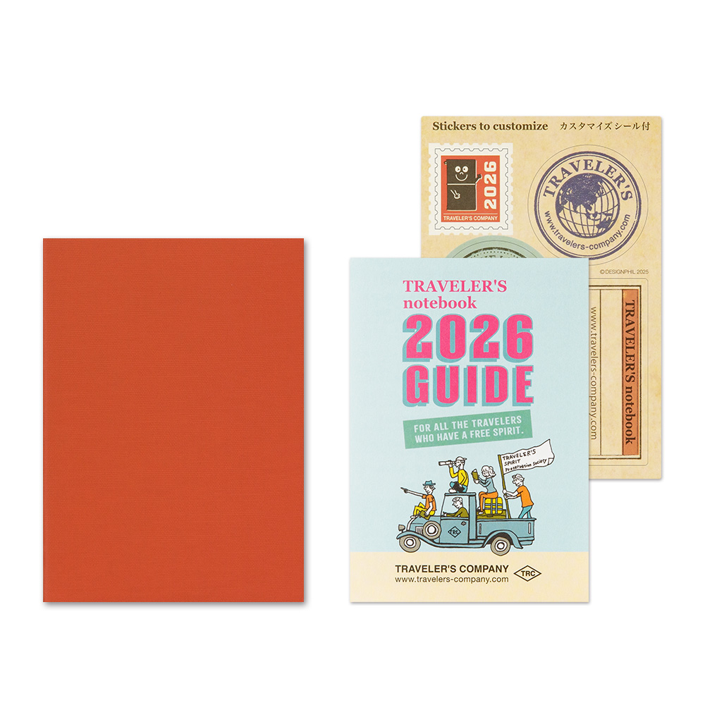 2026 Kalender (Monatsansicht) - The Traveler's Spirit - TRAVELER'S Notebook Passport Refill 2026 Kalender (Monatsansicht) - The Traveler's Spirit - TRAVELER'S Notebook Passport Refill