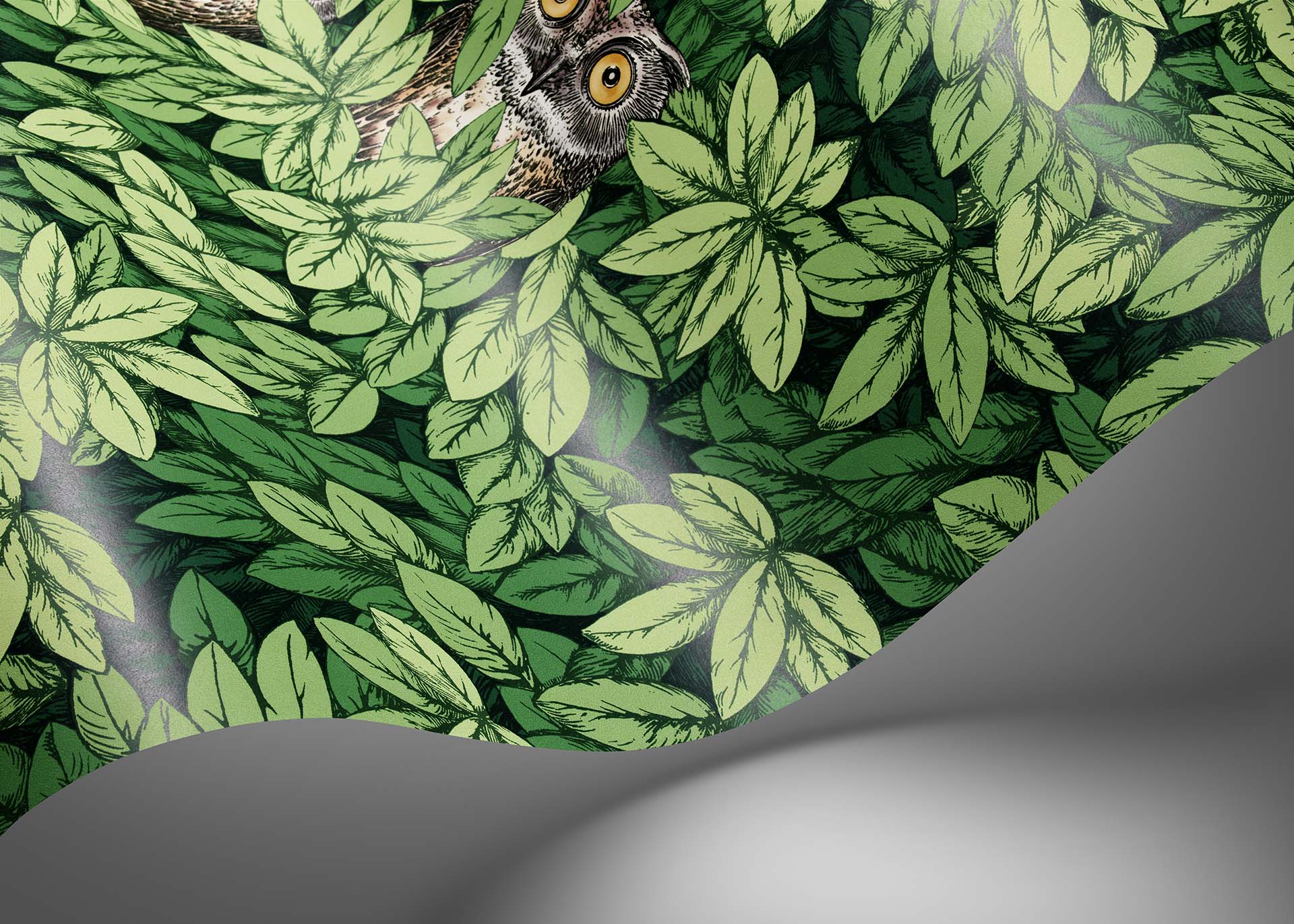 Foglie e Civette Tapete - 123/11054 - Forest Green - Cole&Son - Fornasetti Senza Tempo II-123-11054-Cole&Son-Fornasetti Senza Tempo II Foglie e Civette Tapete - 123/11054 - Forest Green - Cole&Son - Fornasetti Senza Tempo II von Cole&Son aus der Kategorie Fornasetti Senza Tempo II mit der Artikelnummer 123-11054