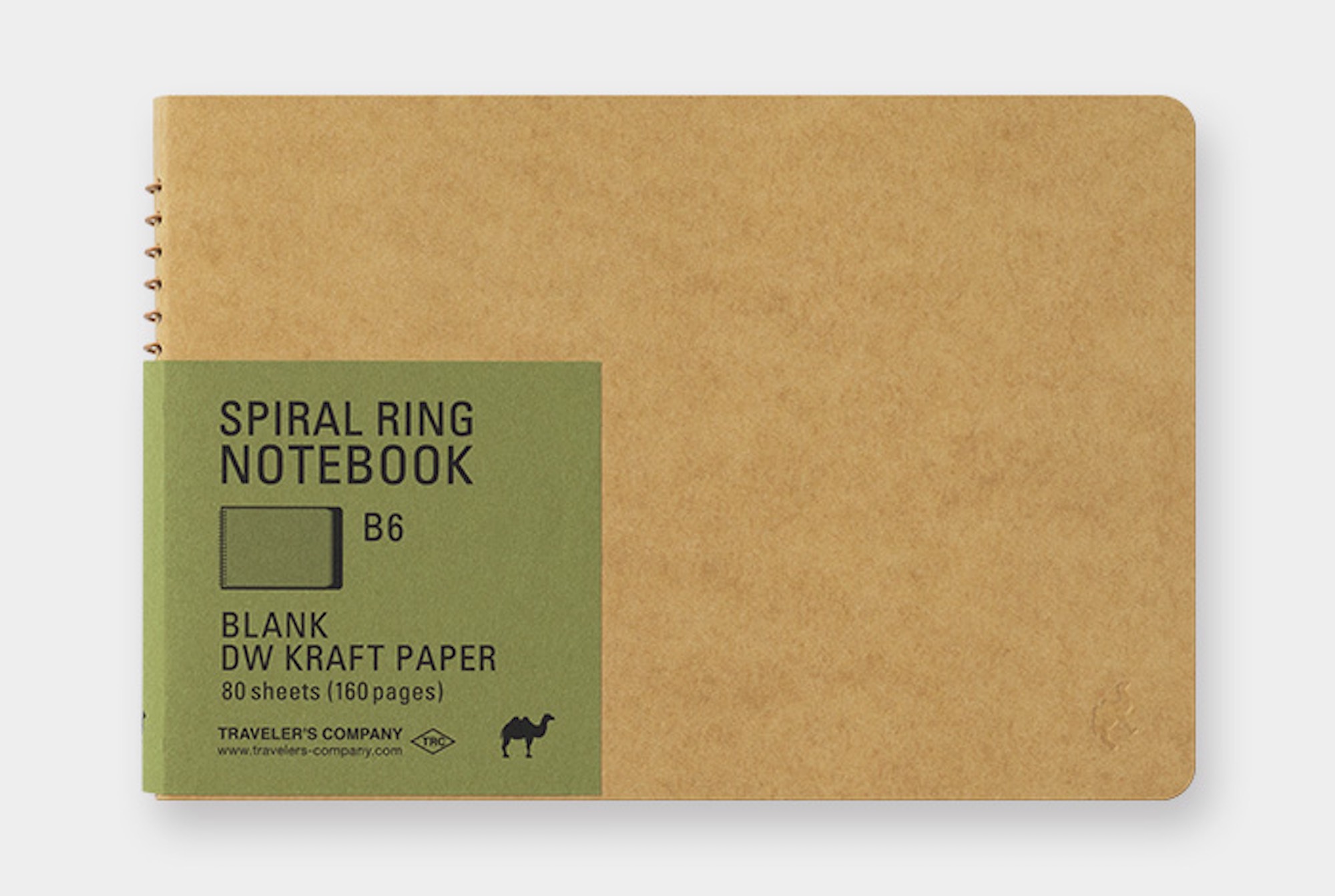 Spiral-Notizbuch - Kraftpapier - B6 - TRAVELER'S COMPANY-15249006-TRAVELER'S COMPANY JAPAN-Spiral Ring Notebooks Spiral-Notizbuch - Kraftpapier - B6 - TRAVELER'S COMPANY von TRAVELER'S COMPANY JAPAN aus der Kategorie Spiral Ring Notebooks mit der Artikelnummer 15249006