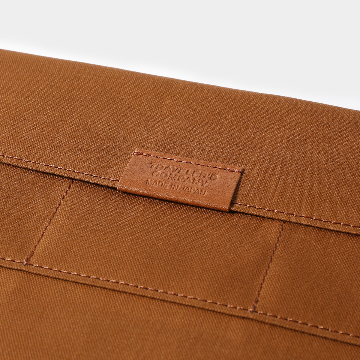 Zipper Case Baumwolle "Braun" - TRAVELER'S FACTORY Notebook Refill Regular