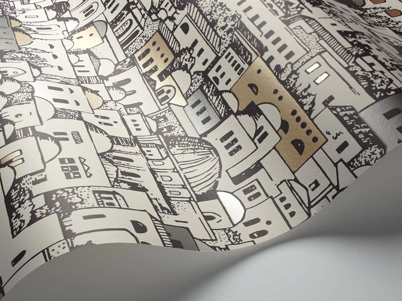 Mediterranea Tapete - 114/7013 - Cole&Son - Fornasetti von Cole&Son aus der Kategorie Fornasetti Selection mit der Artikelnummer 114-7013