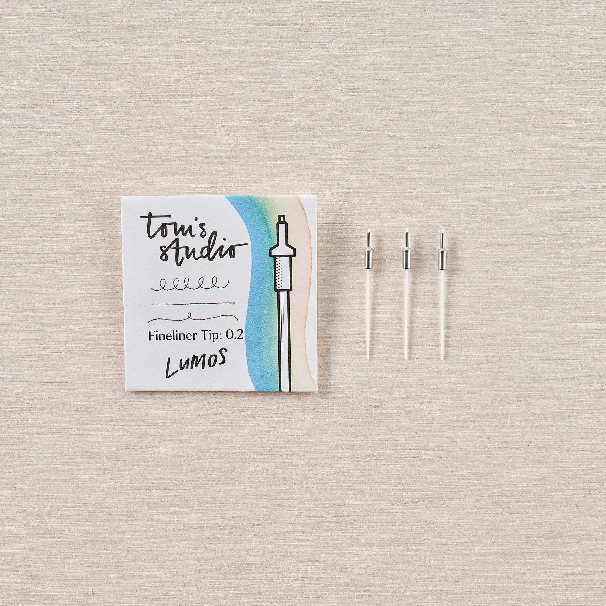 Lumos - 0,2 Fineliner Spitze - 3er Set - Tips von Tom's Studio