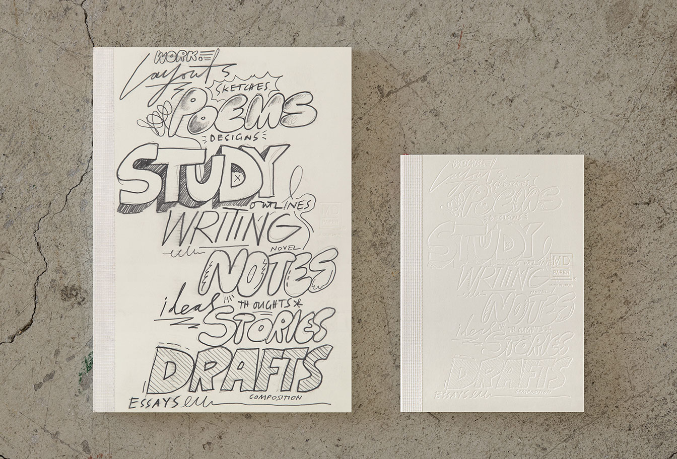 MD Notebook 15th – Edition Aries Moross - A6 - blanko / blank - Midori Notizbuch - limitiert MD Notebook 15th – Edition Aries Moross - A6 - blanko / blank - Midori Notizbuch - limitiert