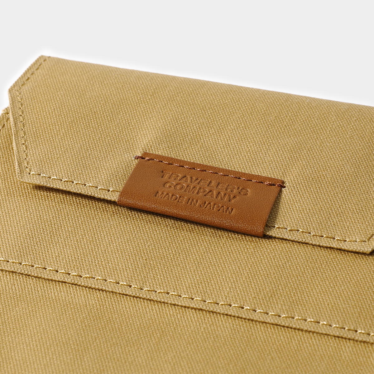Zipper Case Baumwolle "Beige" - TRAVELER'S FACTORY Notebook Refill Passport