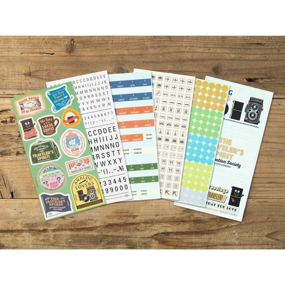 2026 Sticker Set „The Traveler's Spirit“