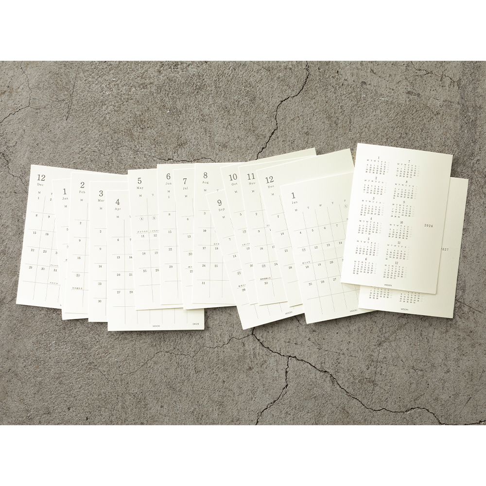 MD Kalenderaufkleber - Diary Sticker 2026 - S MD Kalenderaufkleber - Diary Sticker 2026 - S