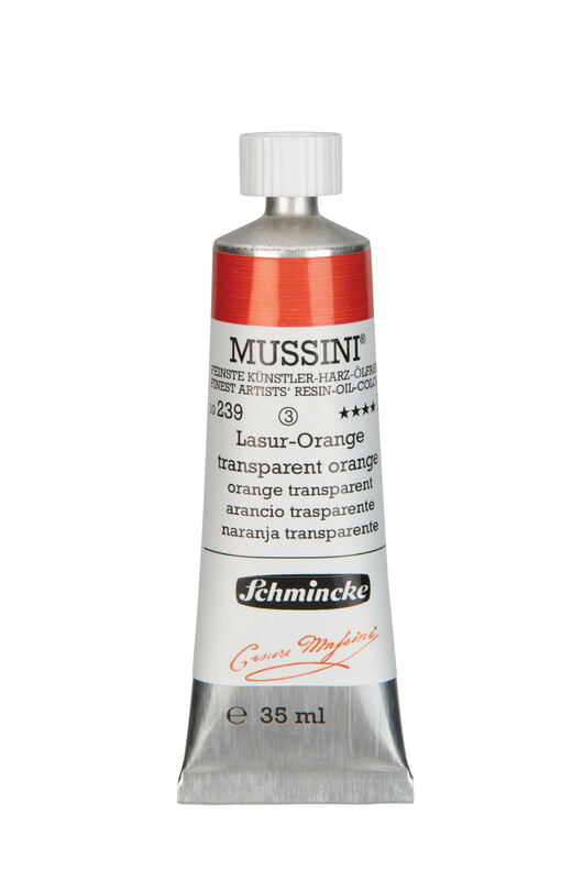 239 - Lasur-Orange - 35ml - Mussini Ölfarbe von Schmincke - PG3