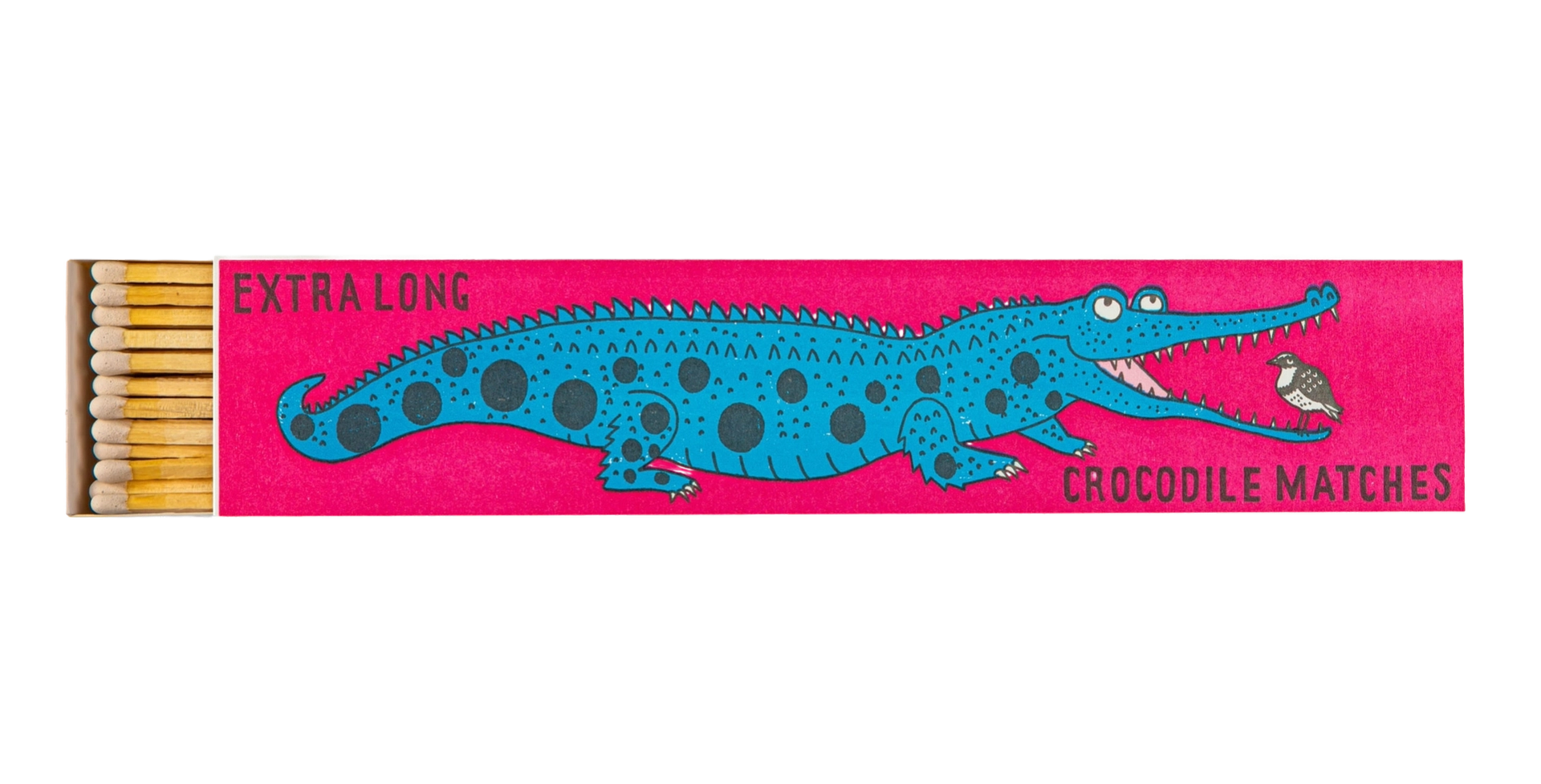Streichhölzer lang "Crocodile" - Kaminstreichhölzer von Archivist aus England