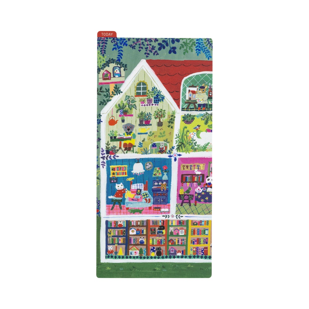 Schreibunterlage Weeks – Yumi Kitagishi: Animal Condo | Hobonichi