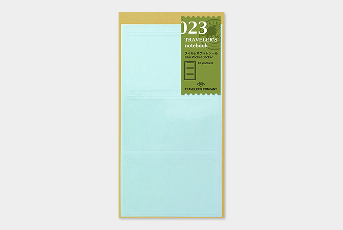 023 - Klebetaschen - TRAVELER'S Notebook Refill - Auslauf