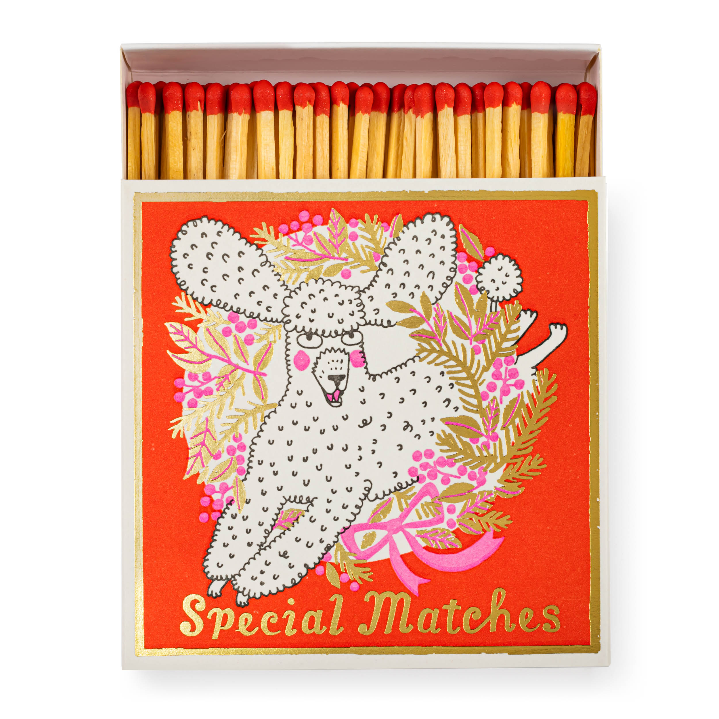 Streichhölzer "Christmas Poodle"