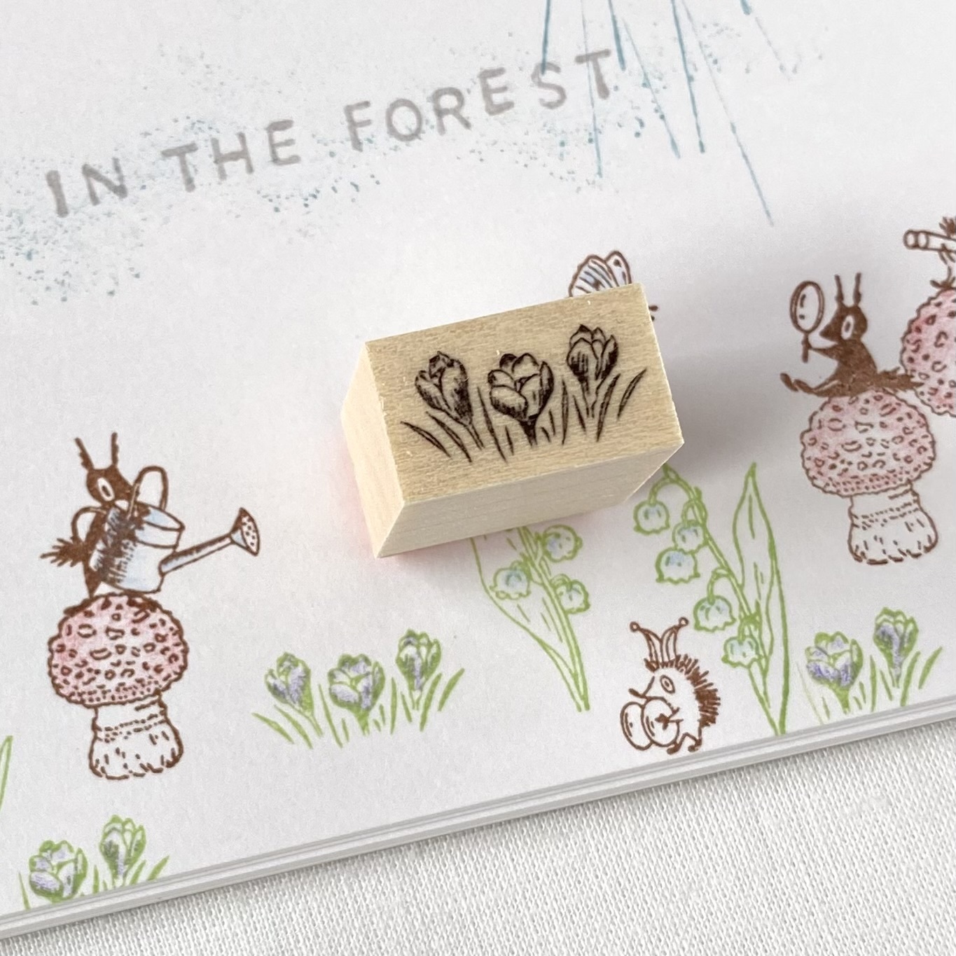 Krokus - Japanischer Stempel